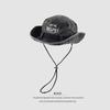 Belfry Embroidery Letter Fisherman Hat Fashion Outdoor Bucket Hat Sun Protection