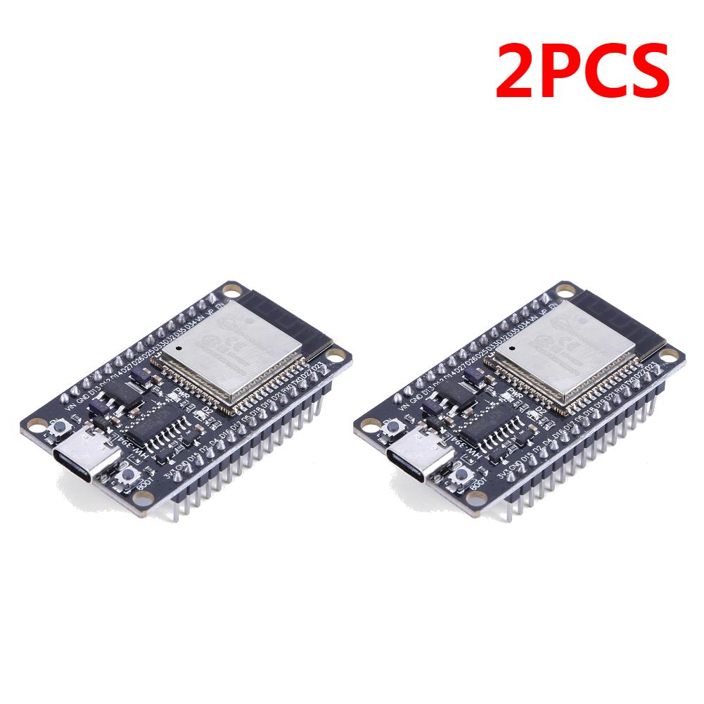ESP32 WROOM-32 Development Board 5V USB/Type-C CH340C WiFi+Bluetooth Ultra-Low Power Consumption SPI Flash Wireless Module