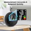 Portable Co2 Monitor Meter Sensor Indoor With Alarm, Air Quality Carbon Dioxide Monitor With Temper