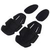 1Pair Tactical Protective Knee Elbow Pads Outdoor Camouflage Suit Gear Hunting Insert Type Soft Pad for Military Combat Use