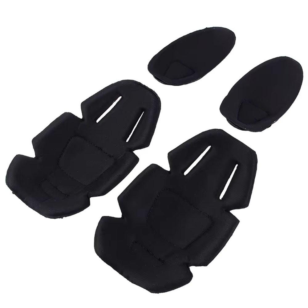 1Pair Tactical Protective Knee Elbow Pads Outdoor Camouflage Suit Gear Hunting Insert Type Soft Pad for Military Combat Use