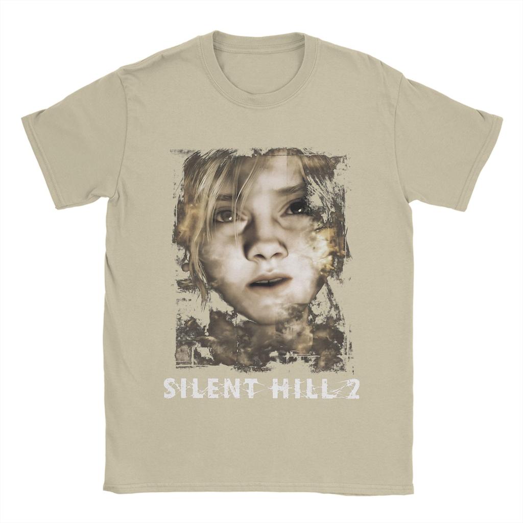 Chalk Scribbles In Silent Hill  Remake  Men T Shirts  Novelty Tees Short Sleeve O Neck T-Shirt Cotton Gift Idea Clothes