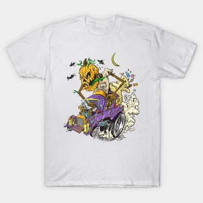 Halloween Hot Rod Rat Fink TEEE T Shirt S-5XL Cotton DO101 Unisex T-Shirt