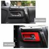 Red Door Handle Bowl Decoration Cover Frame Trim For 4Runner 2010+ Accessories