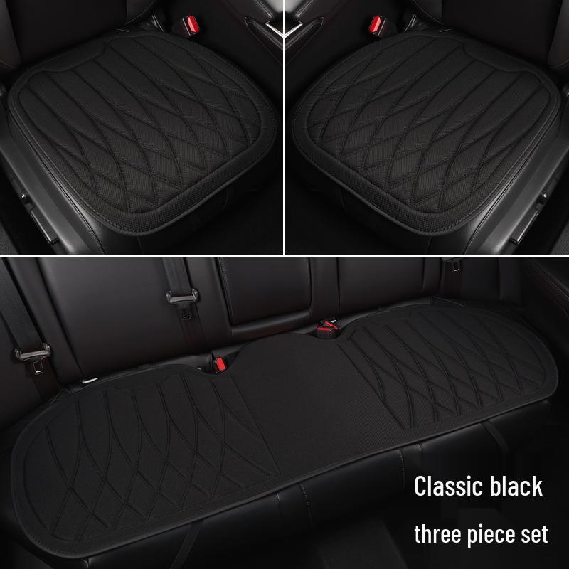Universal Seaweed Fiber Car Seat Cushion - All-Season, Anti-Slip, Imitation Latex for Five-Seater