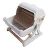 Semi Automatic Cat Litter Box Plastic Easy Assembly Semi Enclosed Cat Litter Box Large Kitty Litter