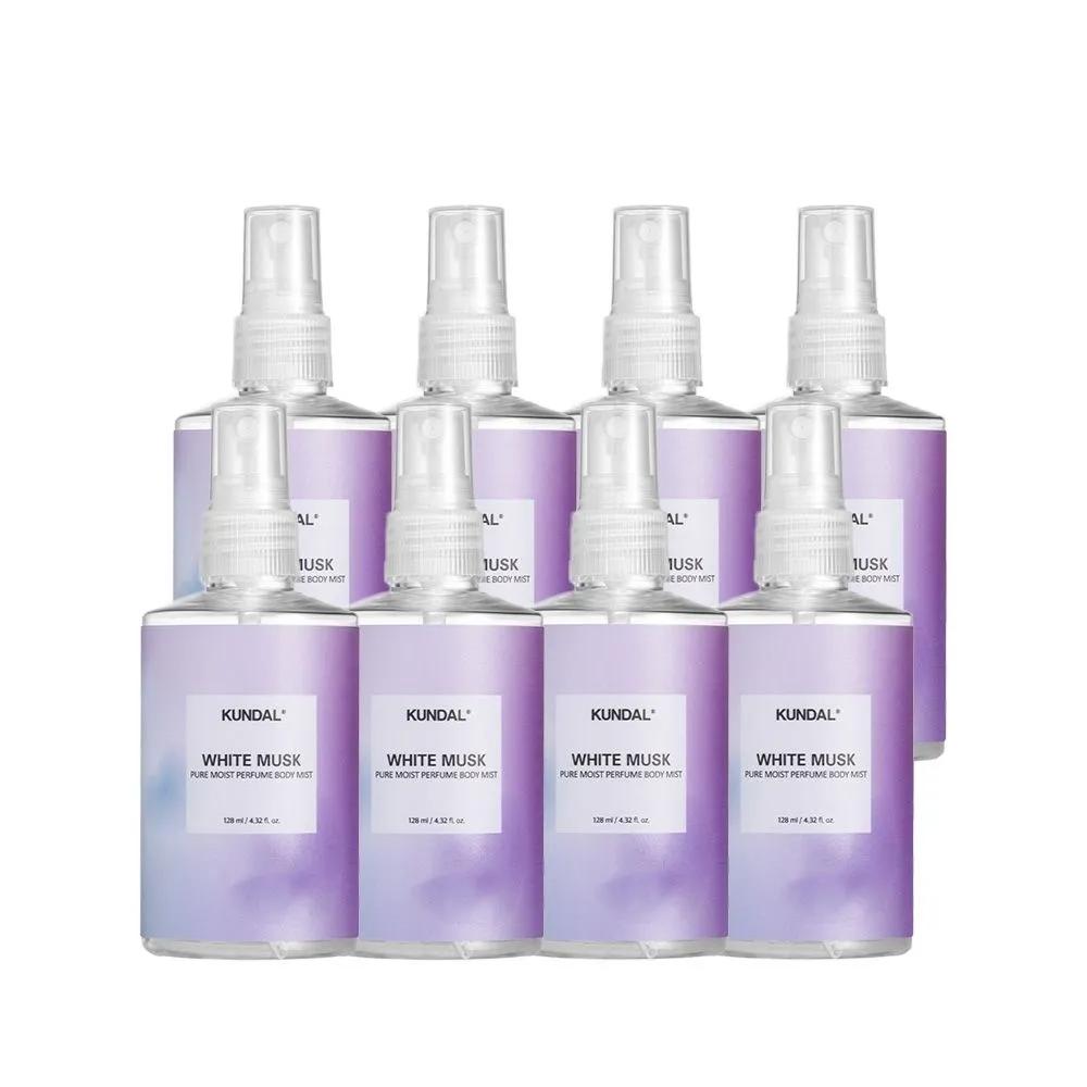 KUNDAL Pure Body Mist White Musk 128ml x 8