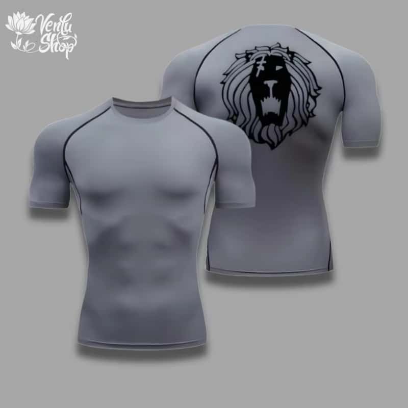 Escanor Compression Shirt | Escanor 7 Deadly Sins Anime Gym Compressor Anime Shirt Merch Tight Anime Gym Shirt Cloths