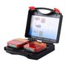 1set Wireless Magnetic Trailer Tail Light Waterproof Rechargeable Rear Taillight Signal Warning Brake Lamp Reflective Lens