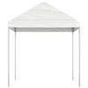 VidaXL Belvédère avec toit blanc 4,46x2,28x2,69 m polyéthylène, tente de fête, chapiteau, abri à auvent, pavillon, tente 3155502