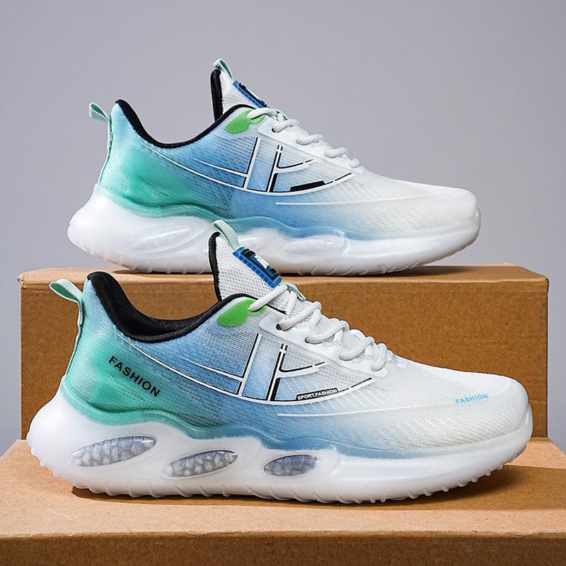 

Мужская обувь большого размера летняя дышащая сетчатая повседневная обувь мужская модная повседневная легкая спортивная обувь для бега трендовая обувь 39