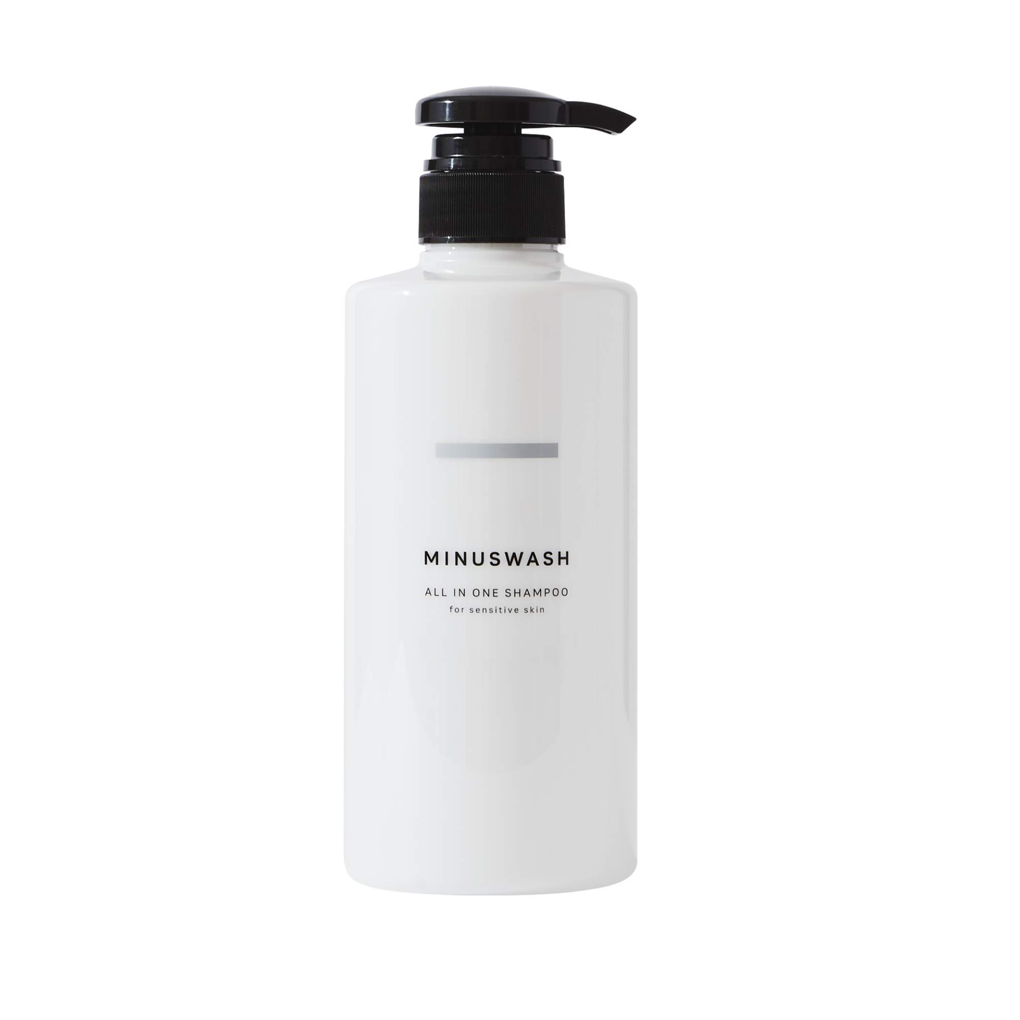 

Minus Wash Body Soap for Men, 500mL. Plant-derived amino acid-based, fragrance-free, botanical body wash with 8 additive-free ingredients. Made with