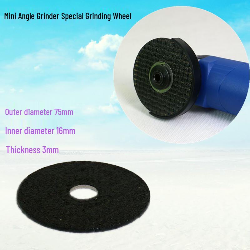 3-Inch Mini Angle Grinder Disc: Cutting, Grinding, Polishing - 75mm, 16mm Inner Diameter