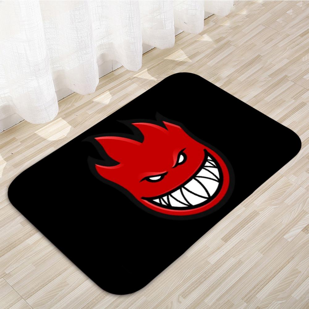 

Spit Fires SkateBoards Floor Mats Home Carpet Door Mats Modern Decor Carpet Anti-Slip Floor Mats 634 40cmx60cm