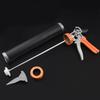 High Efficiency Caulk Guns Aluminum Tube Caulking Tool with Nozzle for Gluing Tasks Glass Adhesive, Various Applications