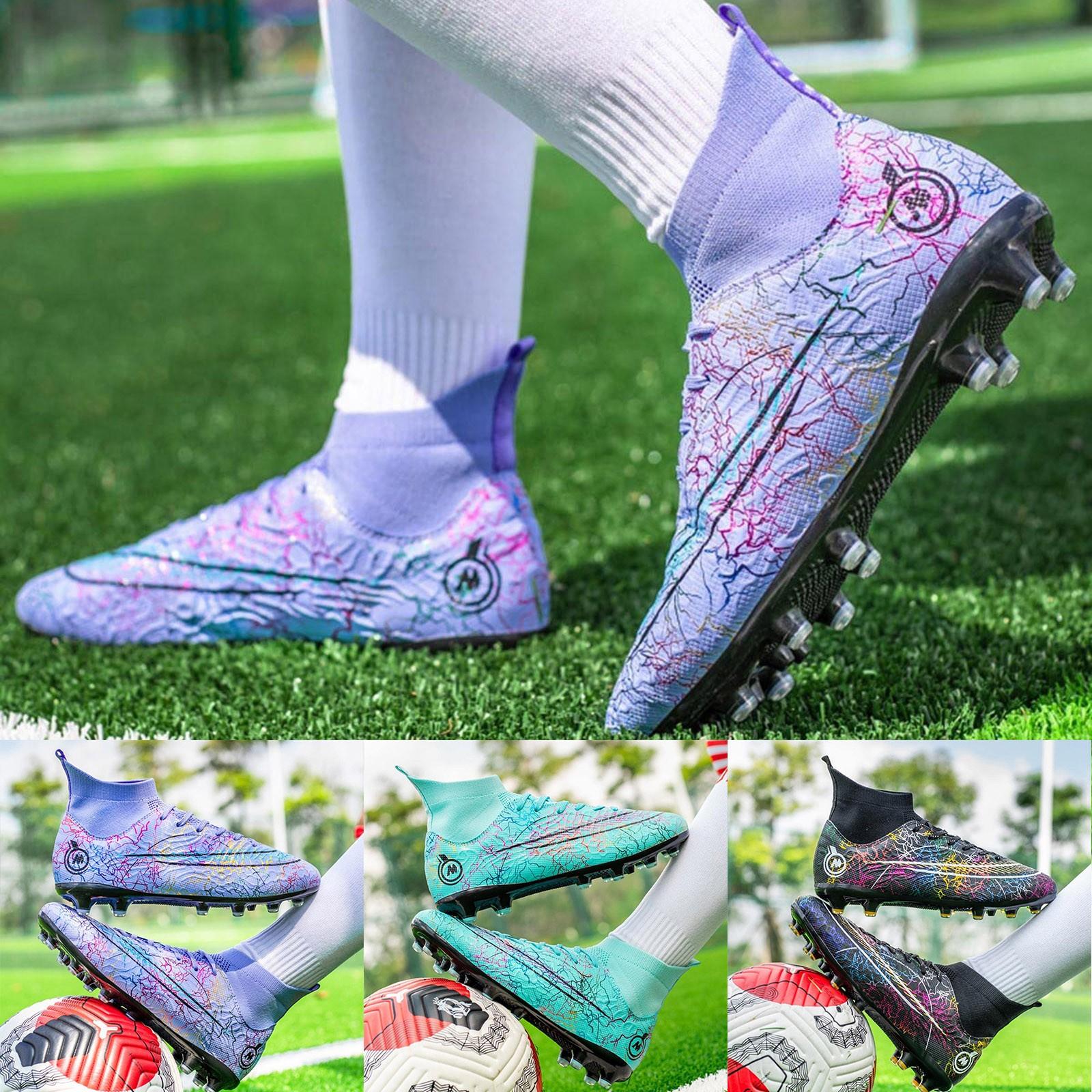 

Футбольные бутсы для мужчин и мальчиков, высокие кеды с шипами для легкой атлетики, тренировочные кроссовки для легкой атлетики, футбольные бутсы 37 чёрный