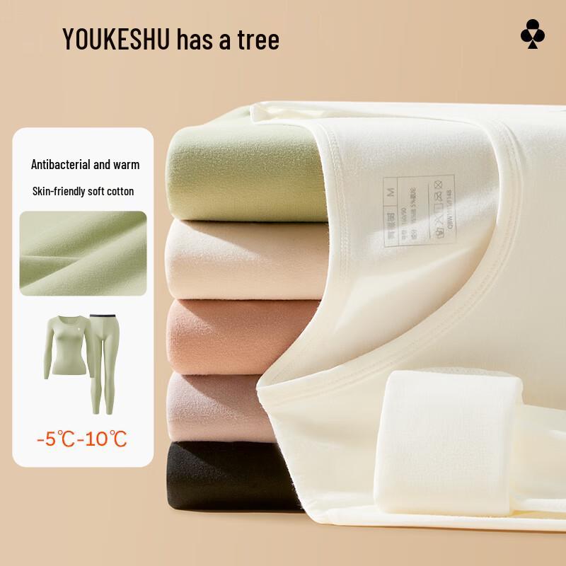 

Женский хлопковый термокомплект с круглым вырезом M