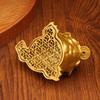 Large hollow golden toad office desktop ornament decoration three-legged golden toad tea table tea pet ornament ornament