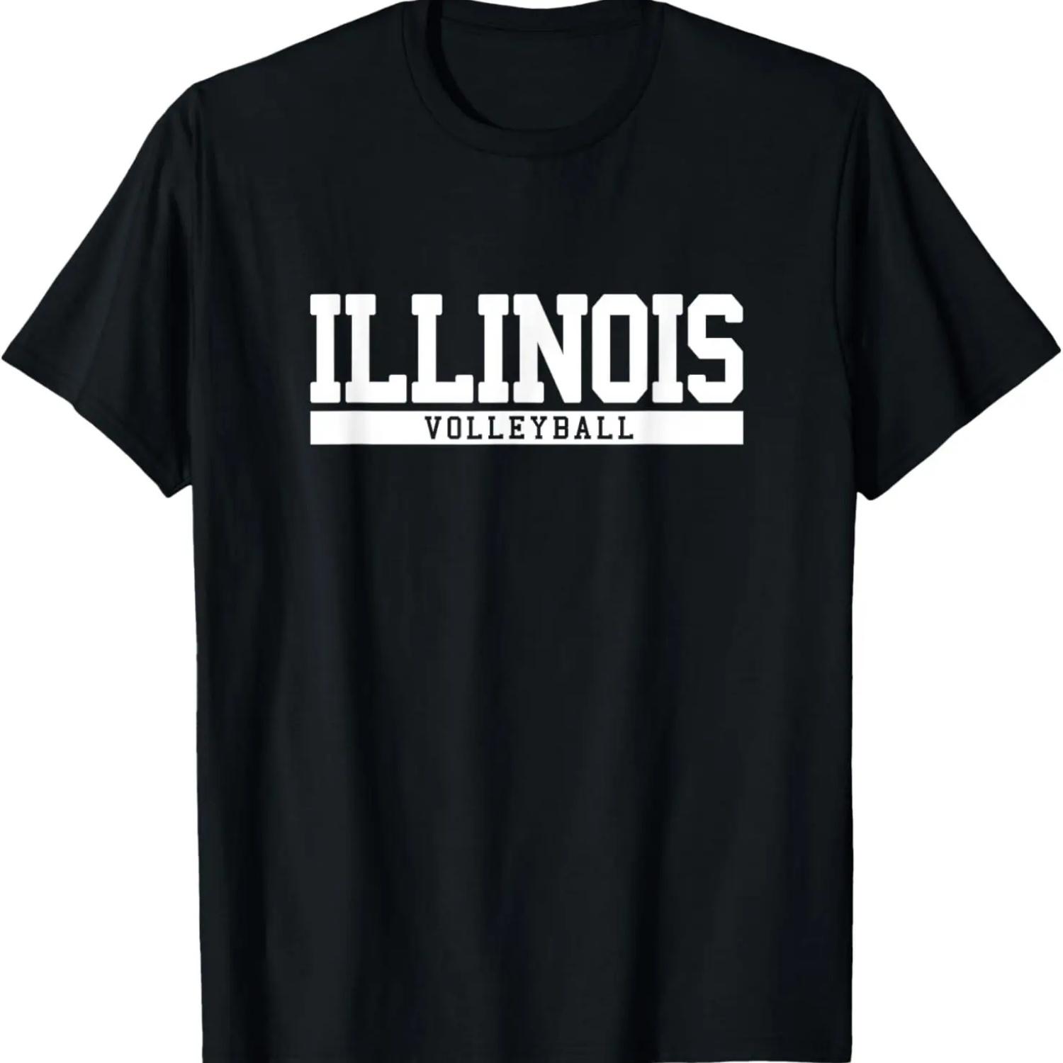 Illinois Volleyball T-Shirt S
