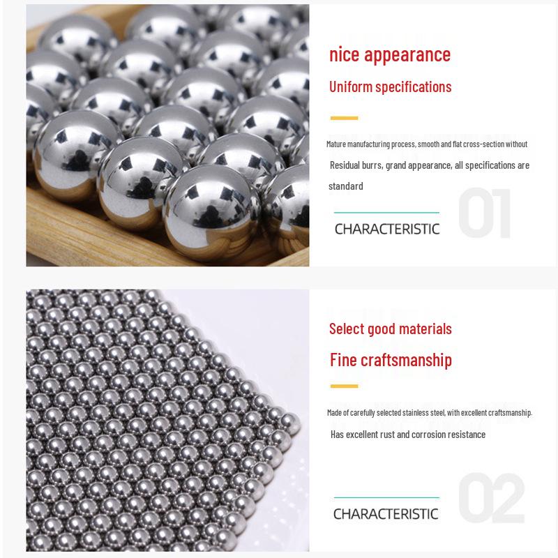 Cuscinetti a Sfera in Acciaio Inossidabile - Modelli Solidi 201, 304, 316