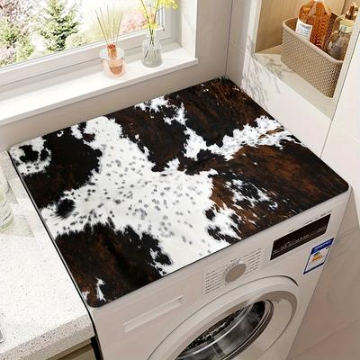 1 Pz Tappetino Asciugapiatti con Stampa Mucca con Stoviglie da Caffè Retrò per Caffetteria Cucina Tappeto Stoviglie Tappetino da Tavolo Durevole in Terra Diatomacea Tappetino per Animali Domestici Coffeeware