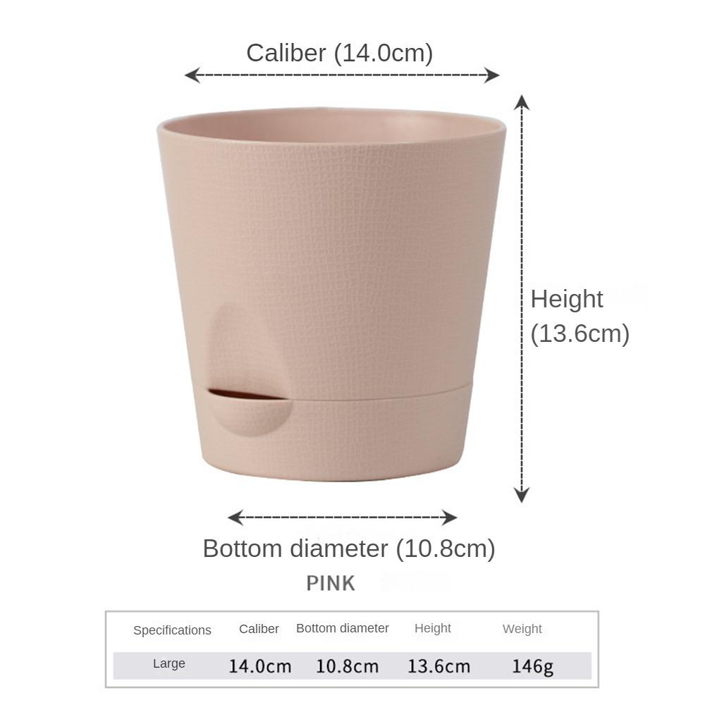 Multicolor Flowerpot Preservative Khaki Detachable Bottom Flower Pot Home Supplies Breathable Flower Pot Lightweight Material