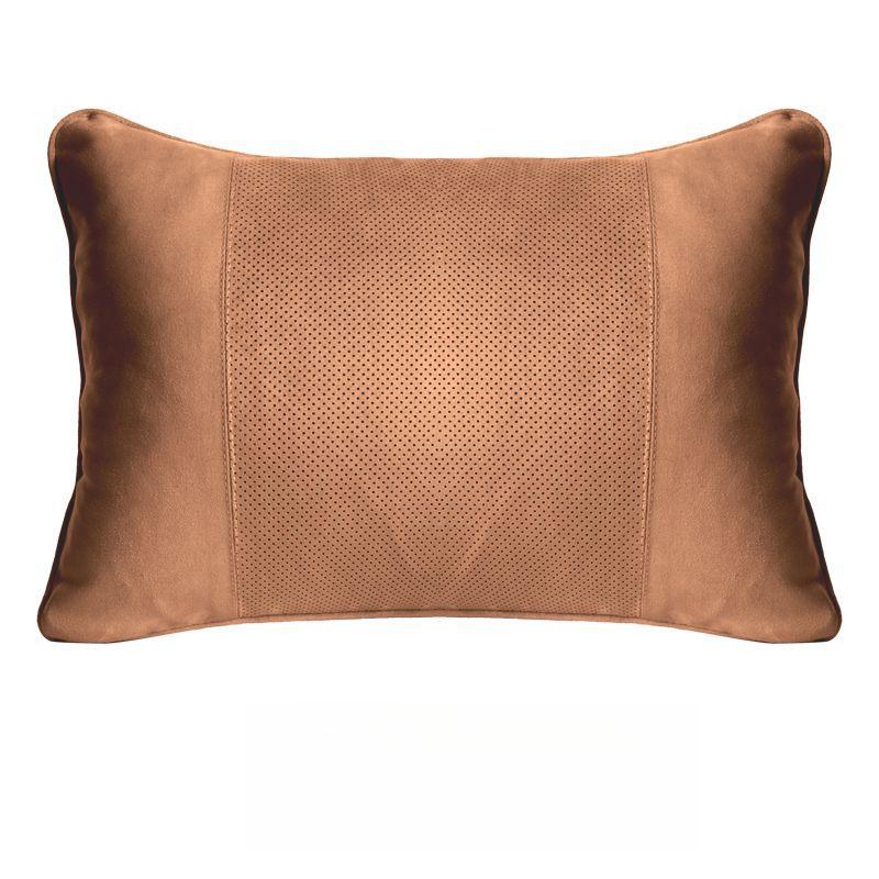 Tesla & Mercedes-Benz S-Class Compatible Neck & Lumbar Support Pillows: Maybach, Suede, and DuPont Cotton Options