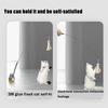 360-Degree Rotating Cat Teaser Toy with Dragon Totoro Design Steel Rod Fish Head with Bell for Cat Entertainment Cat Supplies