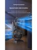 Dual-Head USB Fan: Portable 360° Rotating Desk Fan for Dorms and Outdoors