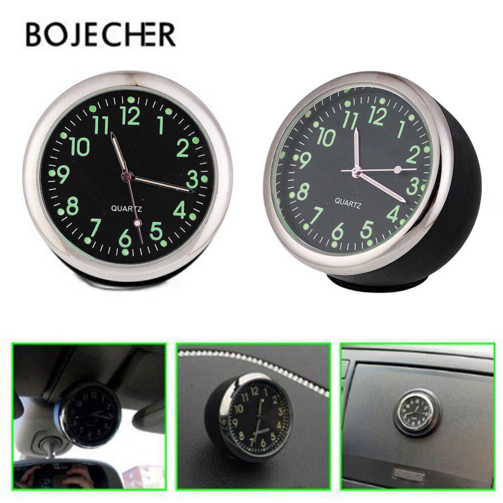 Car Clock Automobile Luminous Adhesive Analogue Mechanical Quartz Watch ...
