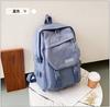 Schoolbag Female College Student Junior High School Student Travel Computer Backpack Male Large Capacity Backpack Versatile Casual Versatile