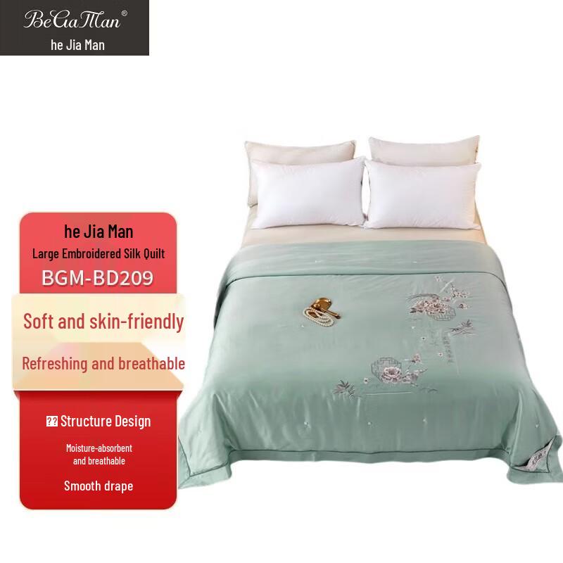 Begaman Supreme Embroidered Mulberry Silk Quilt