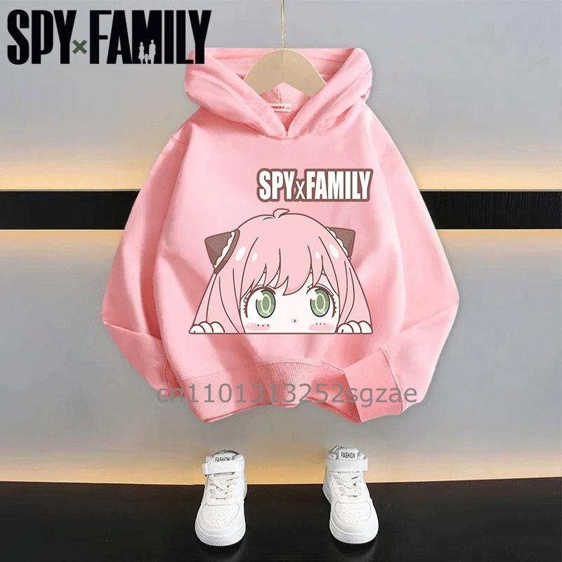 

Детская толстовка пуловер Spy x FAMILY Yor Forger, милая толстовка с длинным рукавом и свободного кроя с аниме-персонажем, уютный повседневный топ для малыша 160