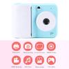 Print Camera 1080P HD Video 48MP Images 2.4 Inch Screen Compact Portable   Camera with Print Paper