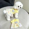 Lightweight Sweetheart Bubble Dress Small Dogs - Breathable Sun Protection Vest Style Bichon Frise Teddy
