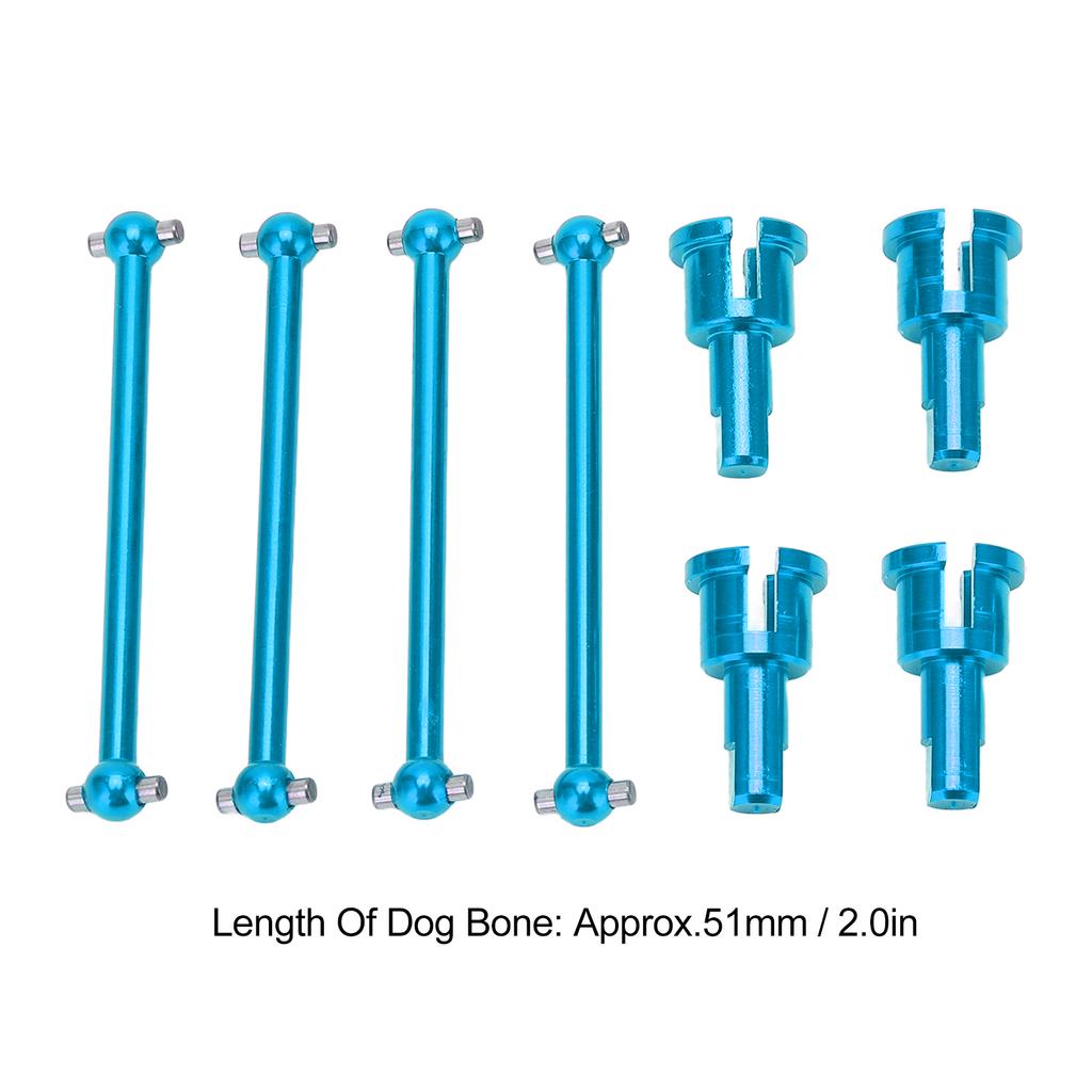 4pcs Metal Dog Bone Differential Joint Cups Set for A959 A949 A969 A979 1Celsius18 RC Car Parts