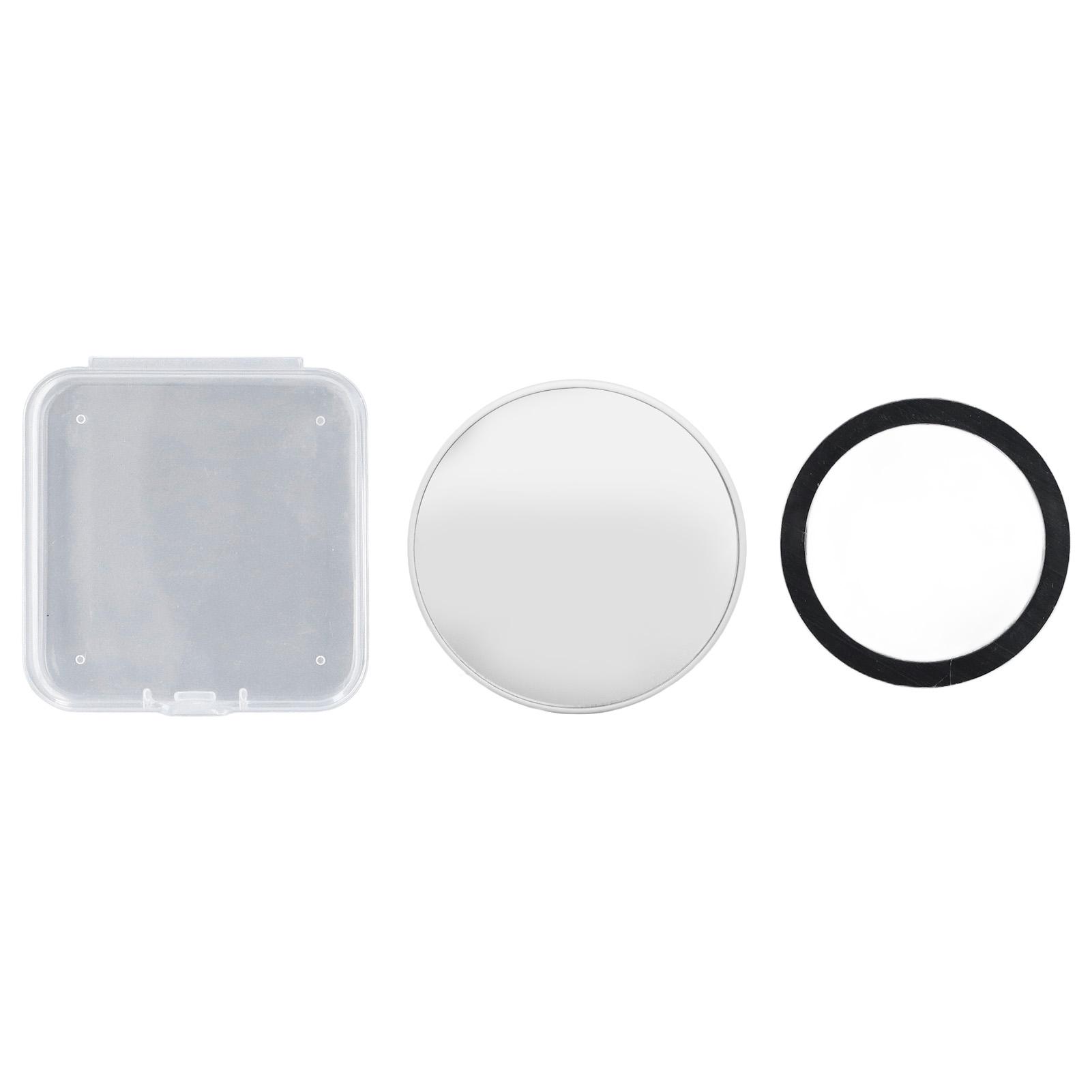 

2,28-дюймовое магнитное зеркало для макияжа телефона, круглое портативное зеркало для макияжа для телефонов IOS 15 14 13 12 для S White