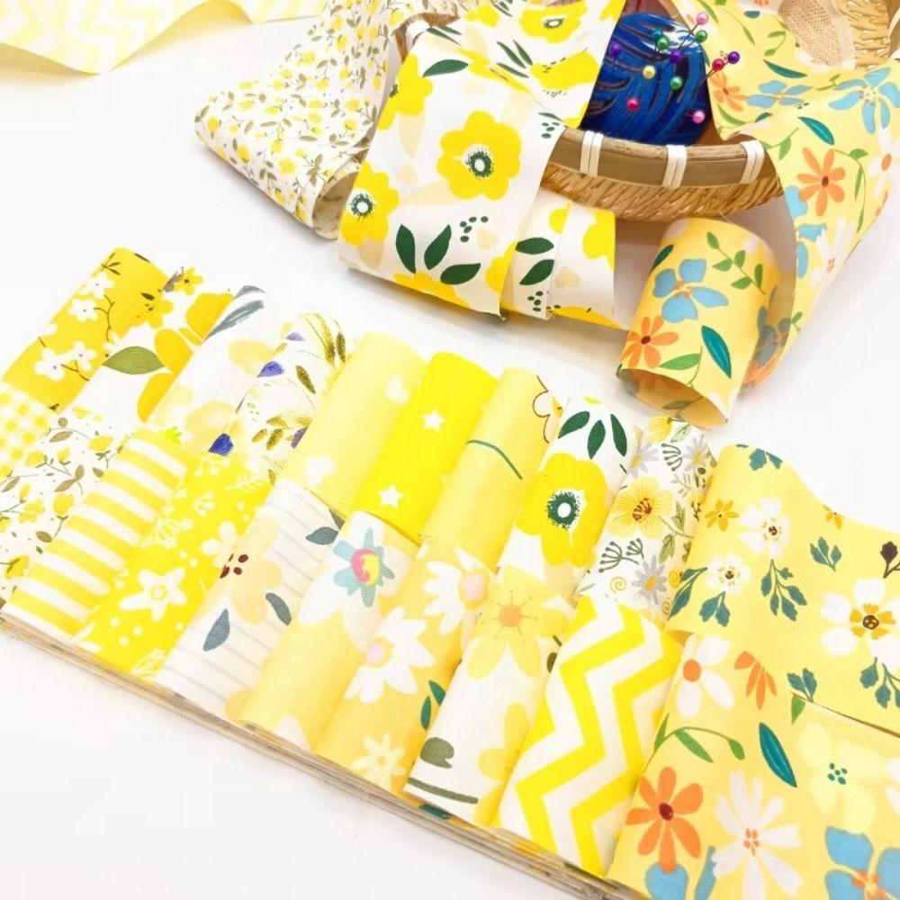 Colorful Fashionable Roll Cloth Vintage Floral Floral Printed Fabric  Handmade Accessories