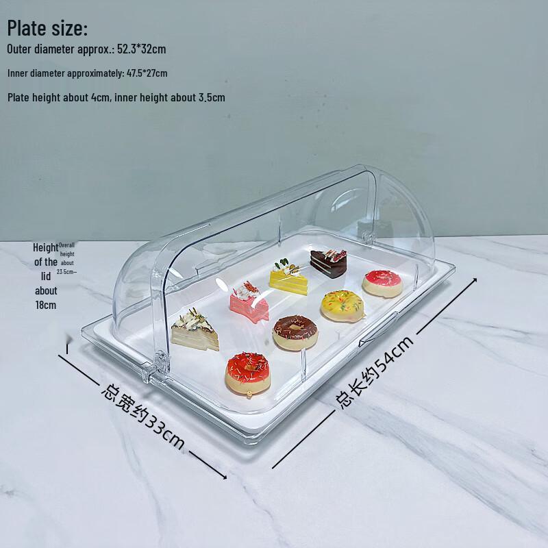 European Style Ceramic Buffet Display Tray