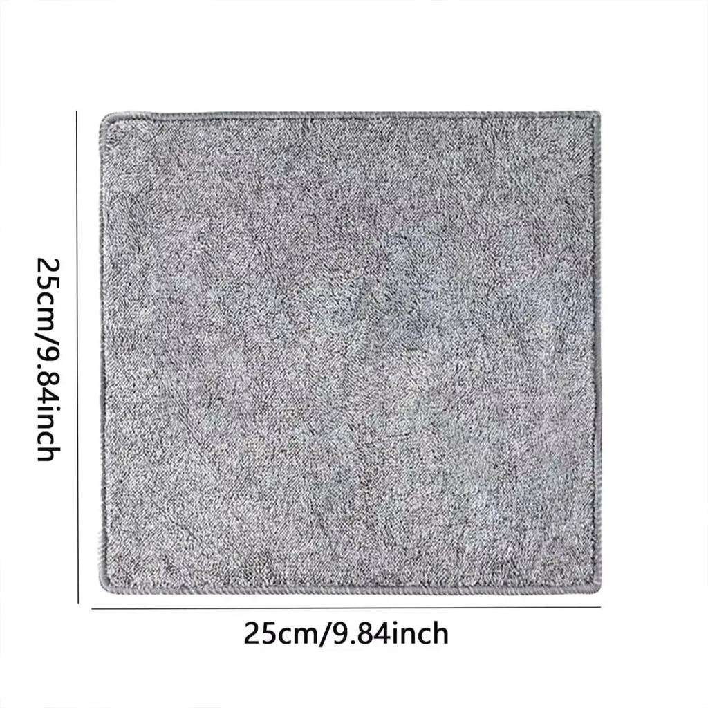 5pcs-Thickened Magic Cleaning Cloth Microfiber Glass Clean Towel Reusable Washable Lint-free Cleaning Rags for Kitchen Glass Car
