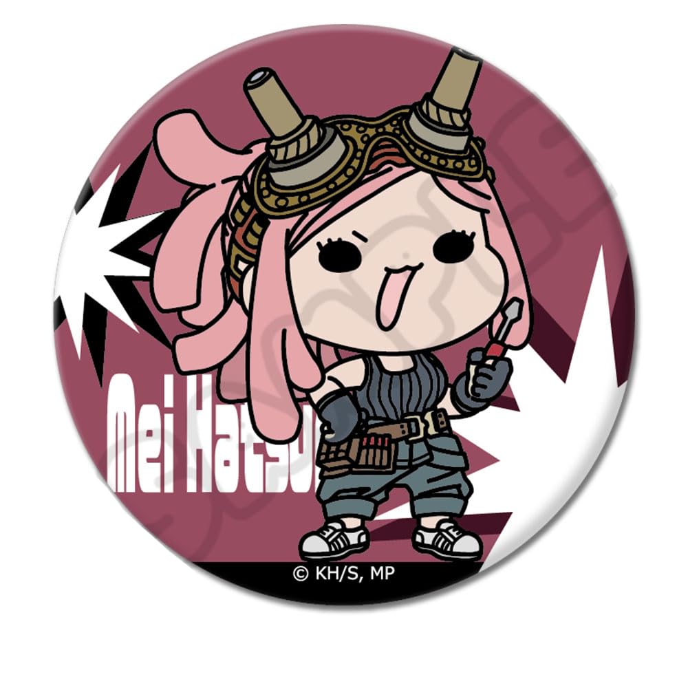 

ТВ Аниме Герой 1-й выпуск Круглый значок-пин М D Моя Академия [Хацумэ Акира] Мочочо для всех! [57мм]