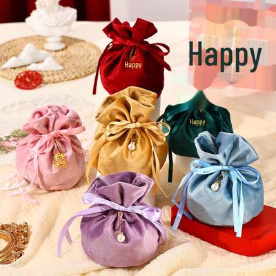 Stilvolle Hochzeits-Süßigkeiten-Handtasche - Kreative Stoff-Souvenir-Geschenktasche