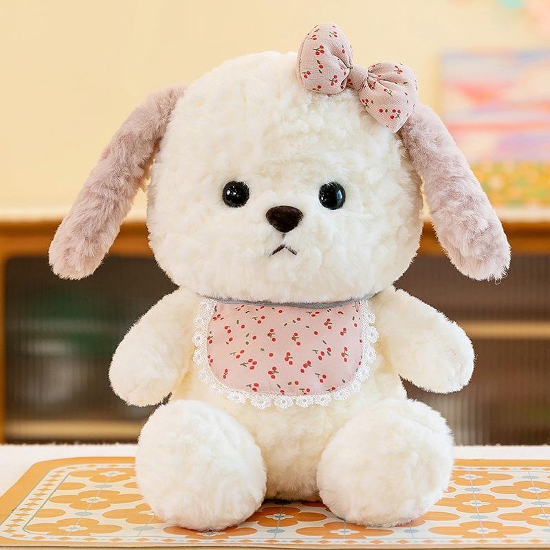 

Pet Little Dog Plush Toy Childrens Doll Gift White Style Suitable Girls For 32cm рожевий