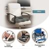 Ergonomic Anti Bedsore Gel Cushion Ergonomic contouring promotes health posture. Wheelchair Mobility Support