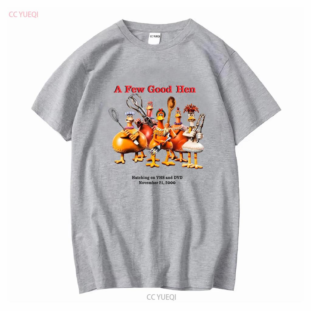Rare Vintage Chicken Run 2000 VHS DVD Promo T Shirt 90s 2000s Animated Film XL vintage Washed Comfortable Soft Slightly fashion