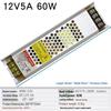 LED Ultra-Thin Fabric Light Box Switchable Power Supply, 12V/24V, Long Strip, 60W to 400W