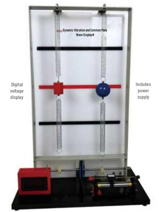 Digital Forced Vibration & Resonance Demonstrator with Power Supply for High School Physics Unknown/Irrelevant Size