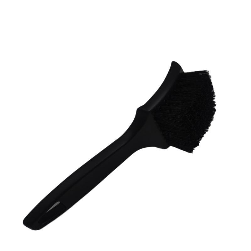 Tire & Fabric Cleaning Brush with Stiff Bristles for Car Wash & Floor Mats