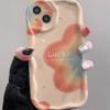 Rainbow Flower 16promax Mobile Phone Case Cute Women's for IPhone13 All-inclusive Soft Shell 14/12/11 Anti-fall X