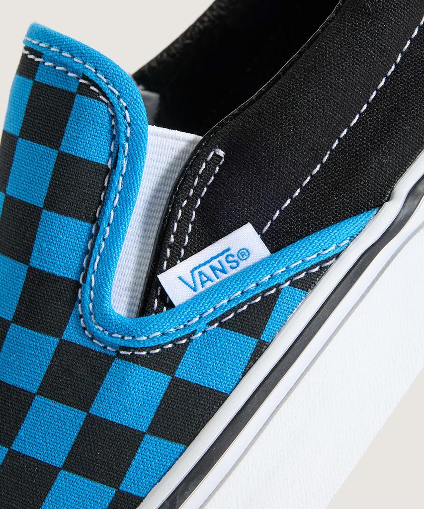 Vans Classic Slip-On - (Checkerboard) Bright Azure / Vn000Dahfnm1